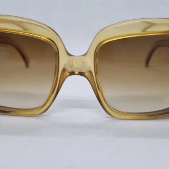 Vintage Christian Dior 737 Sunglasses – Oversized Honey Optyl Frame | 1970s - Picture 7 of 16